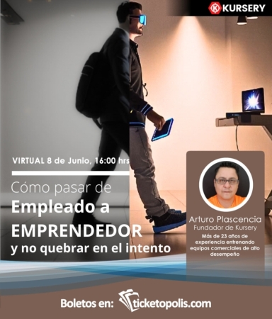 Cómo pasar de Empleado a Emprendedor flyer
