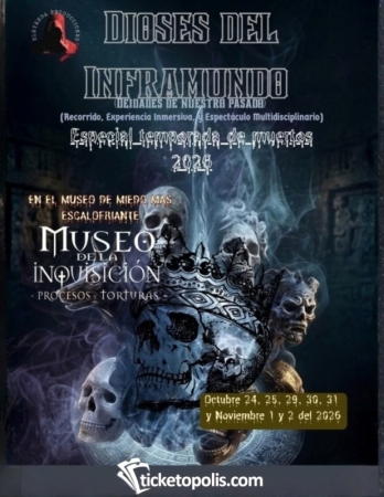 Dioses del Inframundo flyer