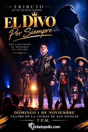 El Divo por Siempre flyer