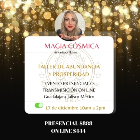 MAGIA CÓSMICA flyer