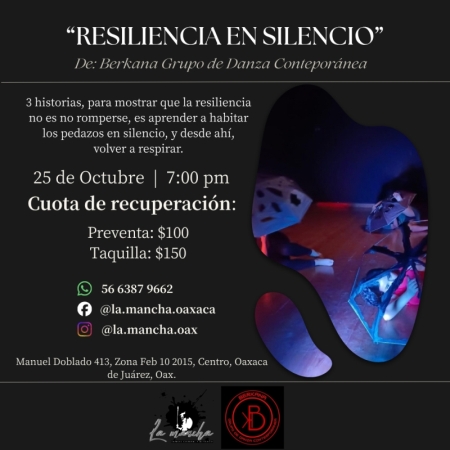 Danza: Resiliencia en Silencio flyer