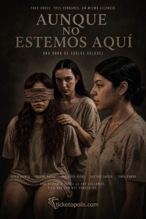 Aunque no estemos aquí flyer