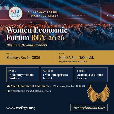 Women Economic Forum RGV 2026 flyer