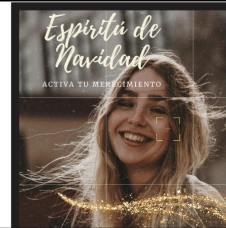 Taller de navidad flyer