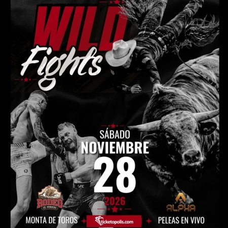 Wild Fights flyer