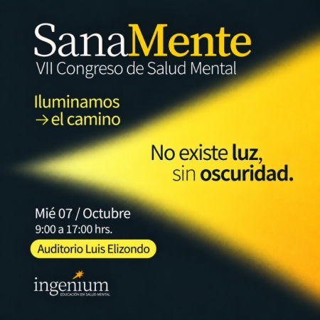 SanaMente 2026: Congreso de Salud Mental flyer