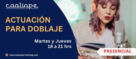 Actuación para el Doblaje