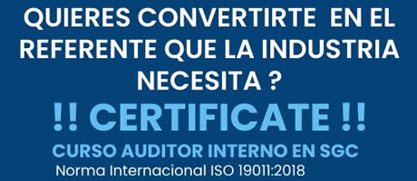 Certificación de Auditores Internos