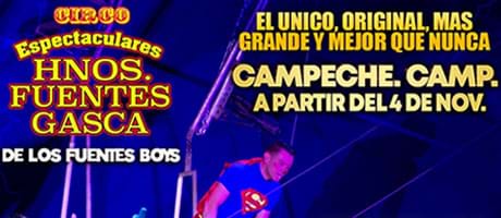 Circo Fuentes Boy's en Campeche