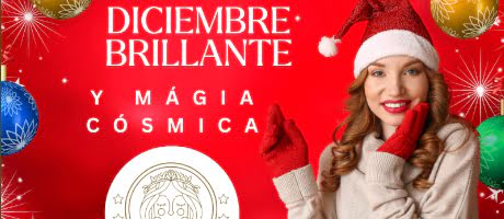 Diciembre Brillante y Magia Cósmica