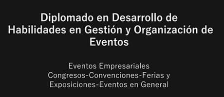 Diplomado en Organización de Eventos